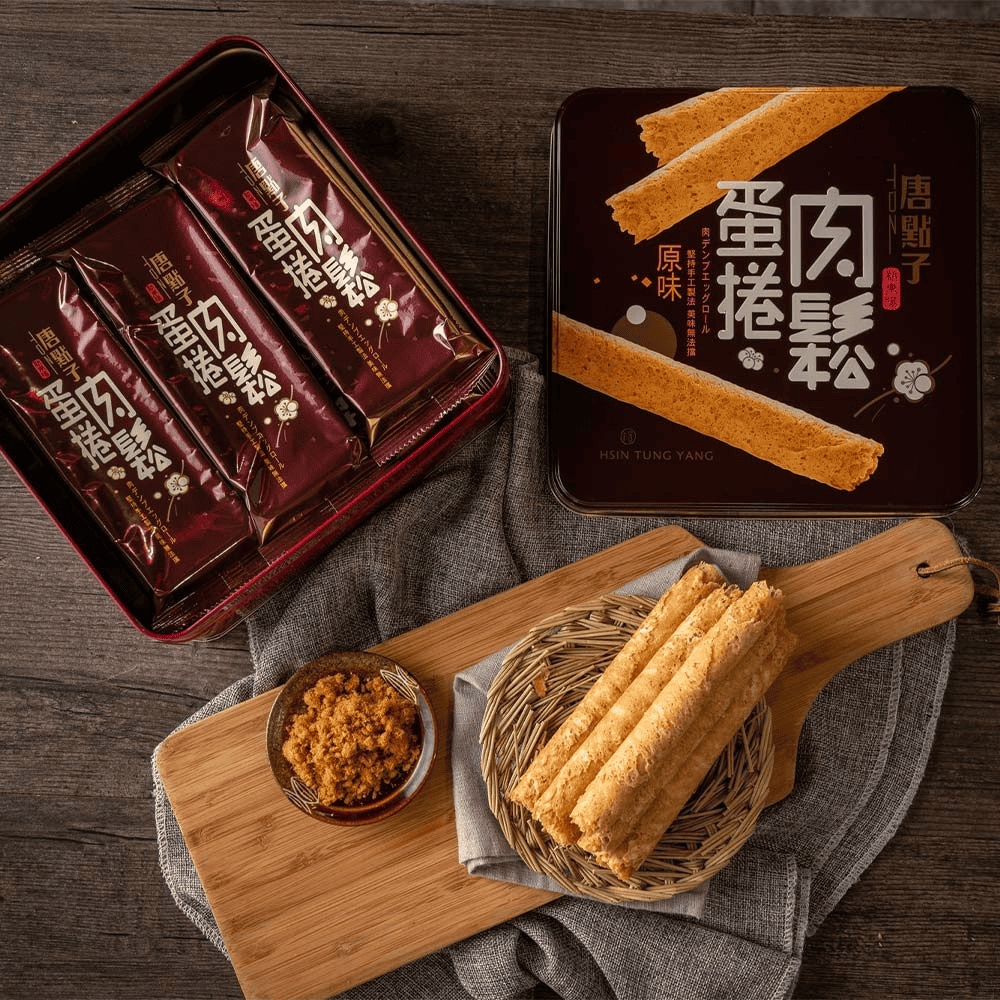 新東陽禮盒推薦－精緻肉鬆蛋捲禮盒