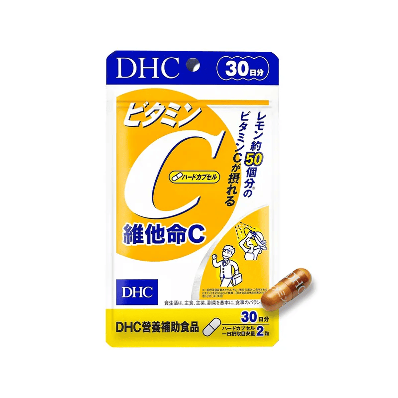 營養品推薦－DHC－維他命 C／圖取自 DHC 官網